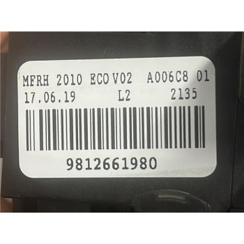 Recambio de caja reles para peugeot partner tepee (05.2008) yh01 referencia OEM IAM 9812661980  