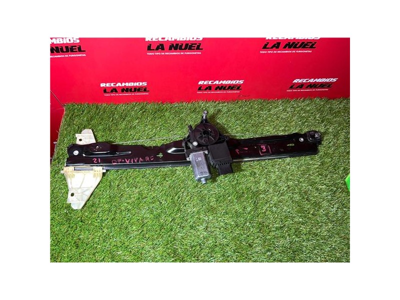 Recambio de mecanismo elevalunas delantero izquierdo para opel vivaro furgón (2019) 1.5 s express [1,5 ltr. - 75 kw cdti dpf] re