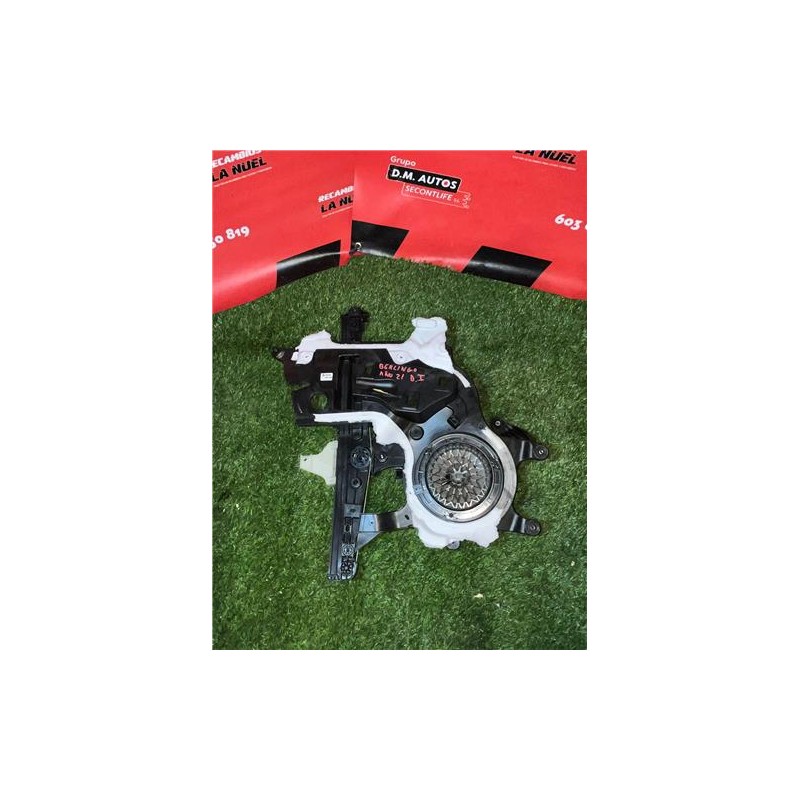 Recambio de mecanismo elevalunas delantero izquierdo para citroën berlingo furgón (09.2018) 1.5 berlingo m [1,5 ltr. - 75 kw blu