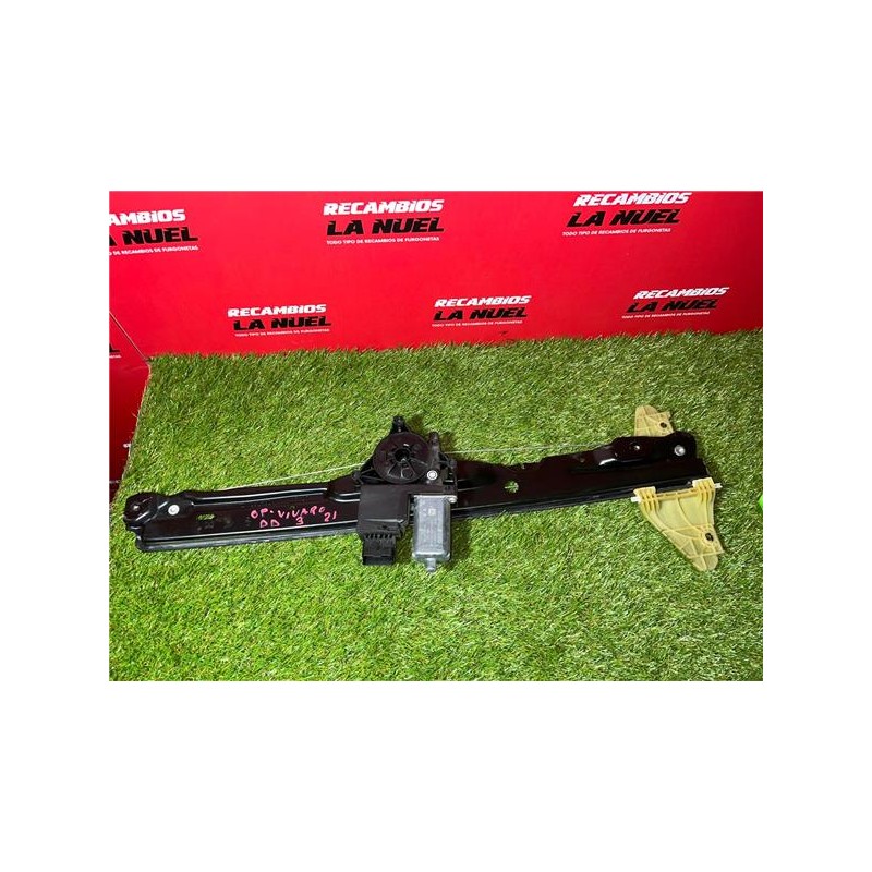 Recambio de mecanismo elevalunas del. dcho. para opel vivaro furgón (2019) 1.5 s express [1,5 ltr. - 75 kw cdti dpf] referencia 