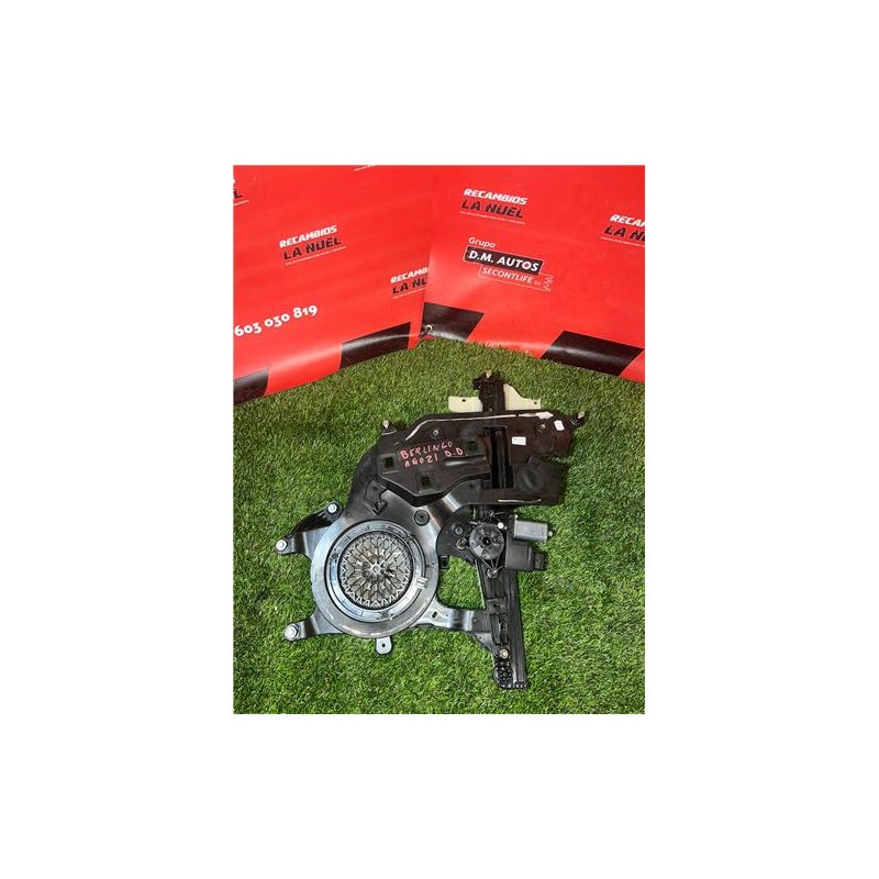 Recambio de elevalunas electrico del. dcho. para citroën berlingo furgón (09.2018) 1.5 berlingo m [1,5 ltr. - 75 kw blue-hdi fap