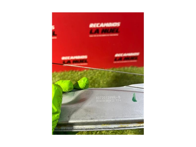 Recambio de mecanismo elevalunas del. dcho. para renault kangoo iii rapid (03.2021) kangoo referencia OEM IAM 807201389R  