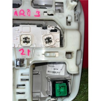 Recambio de luz del. central techo para opel vivaro furgón (2019) 1.5 s express [1,5 ltr. - 75 kw cdti dpf] referencia OEM IAM 9