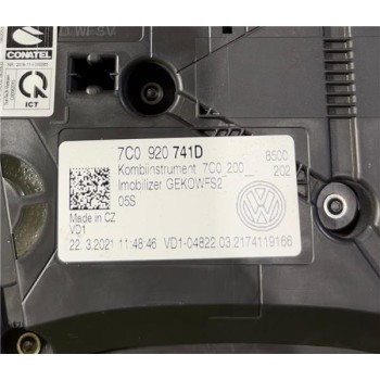 Recambio de cuadro instrumentos para volkswagen crafter furgón (sy/sx)(09.2016) 2.0 35 furgón bl ta fwd [2,0 ltr. - 103 kw tdi] 