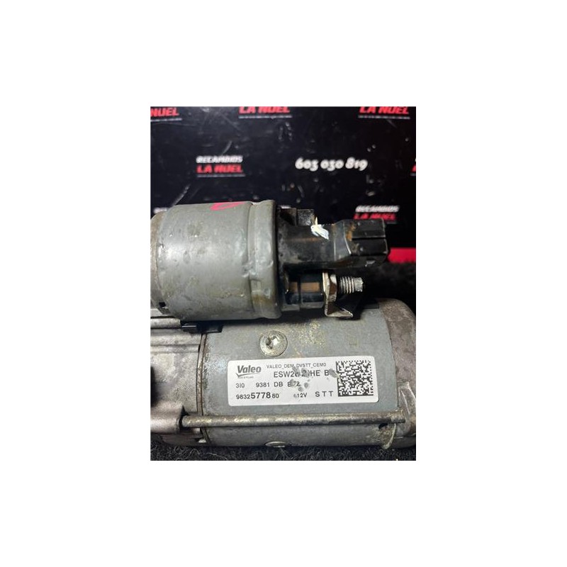 Recambio de motor arranque para citroën jumpy furgón (05.2016) 1.5 control m [1,5 ltr. - 75 kw blue-hdi fap] referencia OEM IAM 