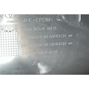 Recambio de pase rueda tra. dcho. para citroën jumpy furgón (05.2016) 1.6 confort m [1,6 ltr. - 85 kw blue-hdi fap] referencia O