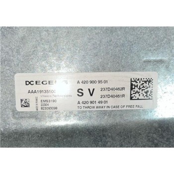 Recambio de centralita para renault kangoo iii rapid (03.2021) kangoo referencia OEM IAM A4209009501  