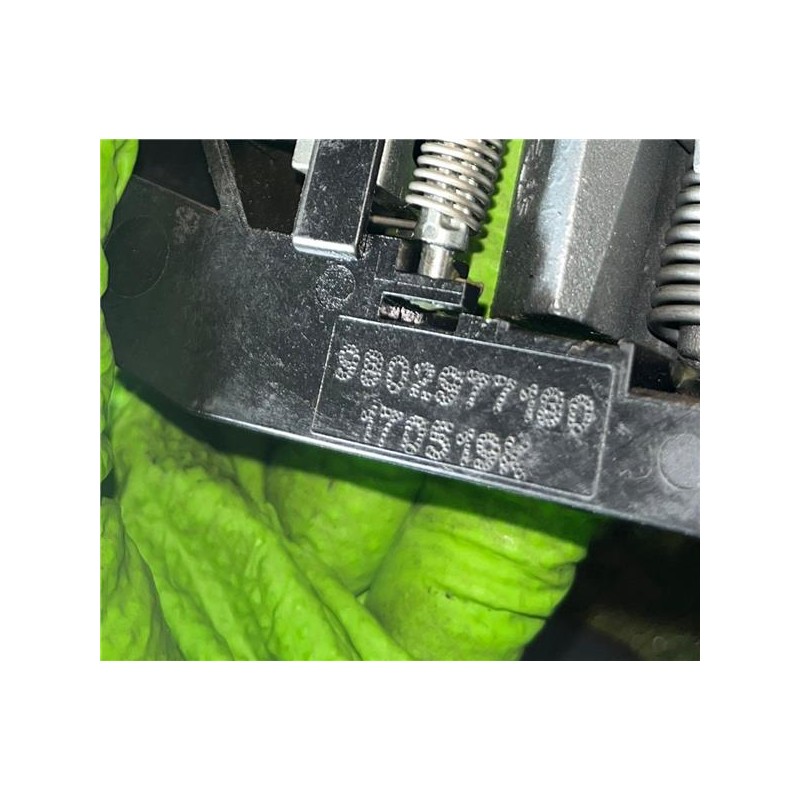 Recambio de maneta exterior puerta corredera izda.. para peugeot rifter (06.2018) 1.5 active standard [1,5 ltr. - 75 kw blue-hdi